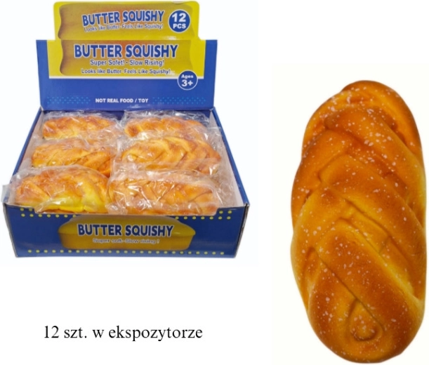 Anti-stress squeeze squishy – challah - 1 piece