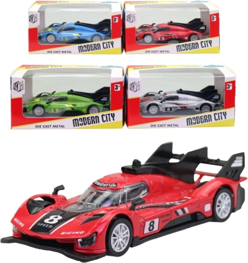 Metalni trkaći auto 11 cm