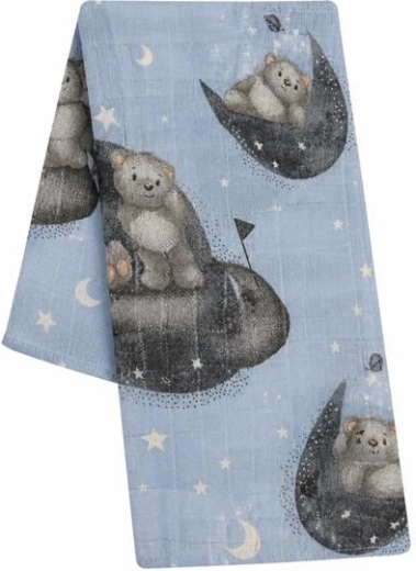 Pamučna pelena s tiskom New Baby Dreams - 1 komad