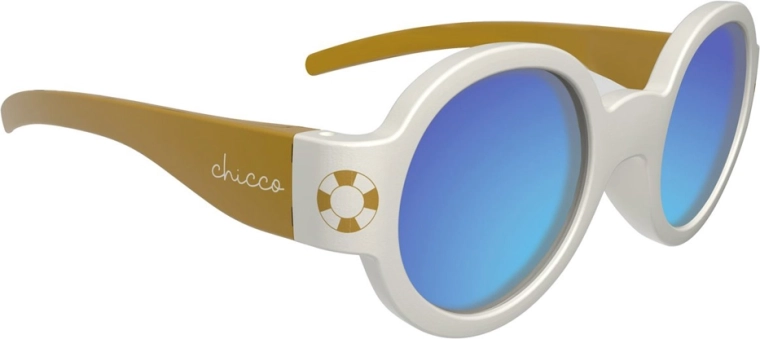 Chicco dječje sunčane naočale Cream Mirror 0m+