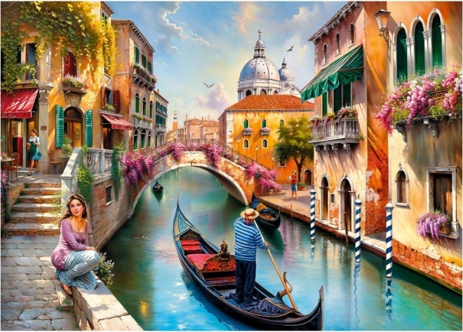 Puzzle ljeto u Veneciji 1000 dijelova