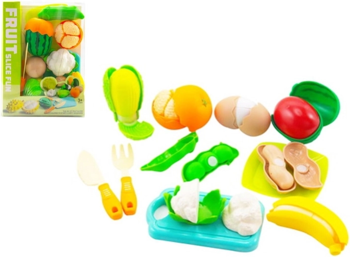 Set voća i povrća za rezanje za djecu