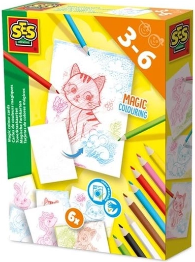 SES Creative Magic Colouring magične bojanke s bojicama