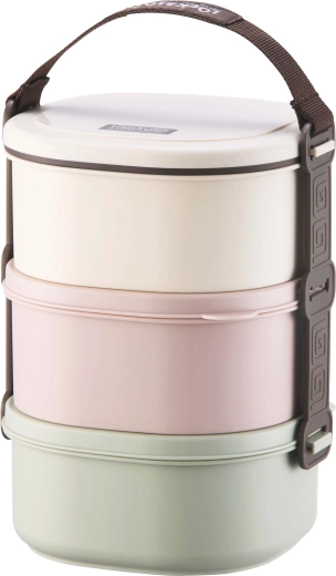 Plastična posuda za nošenje hrane Lock 3×680 ml