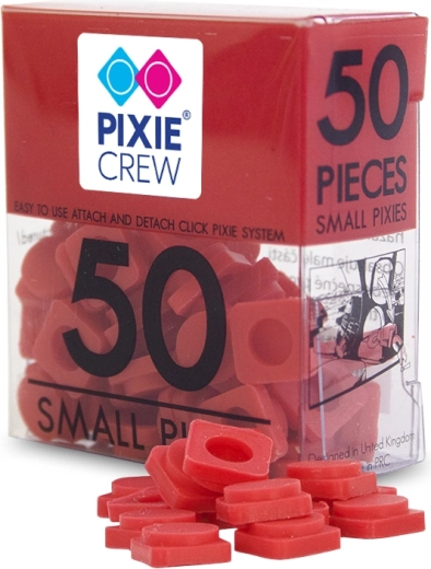 Pixie Crew mali silikonski pikseli crveni