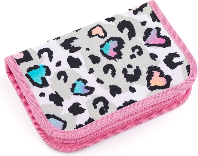 Double-flap Topgal school pencil case