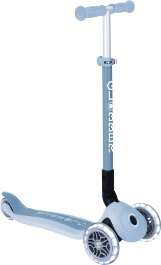 Dječji romobil Globber Primo Foldable Lights Ecologic, borovnica