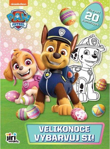 Oboji se! Psići u ophodnji – uskrsne bojanke s naljepnicama