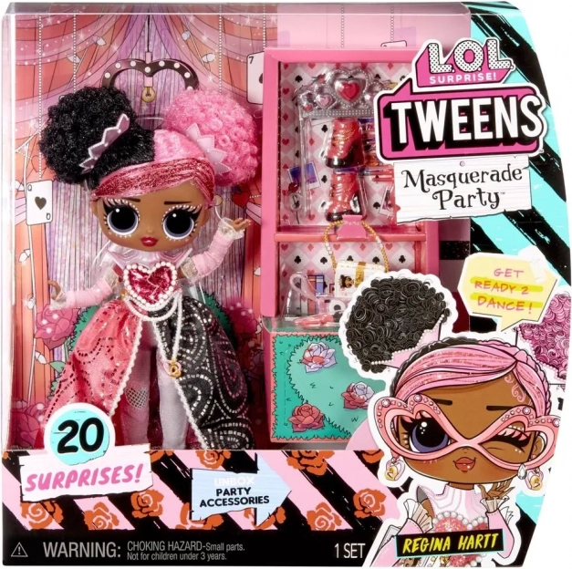 L.O.L. Surprise Tweens lutka Regina Hartt – maskenbal