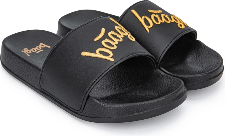Baagl slippers Logo Gold (size 35)