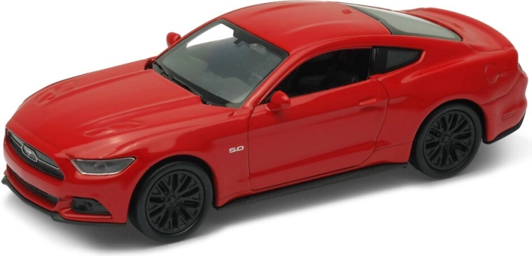 Welly Ford Mustang GT 2015 model 1:34 crvena