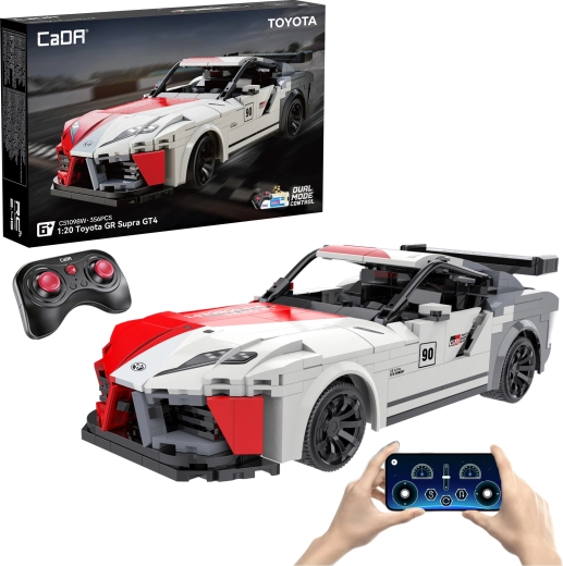 CaDA Toyota GR Supra GT4 RC građevni set (356 dijelova)