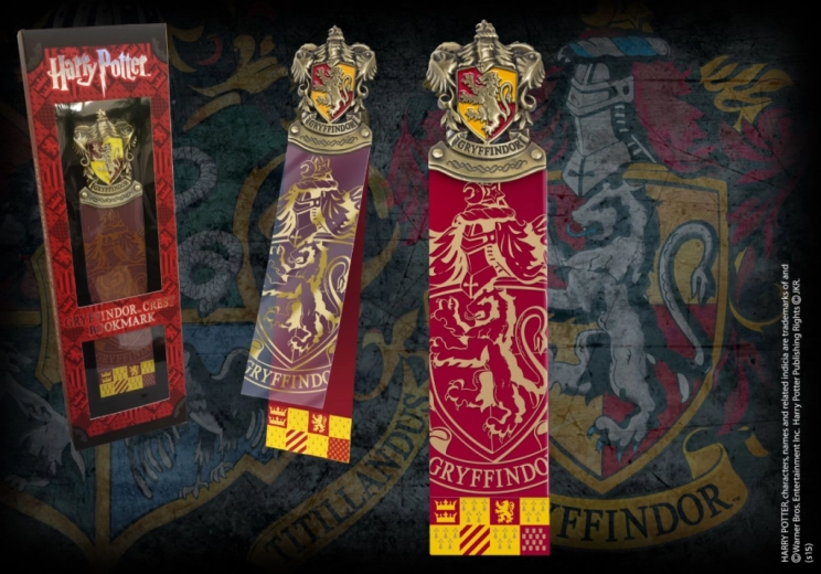 Harry Potter deluxe knjižna oznaka Gryffindor
