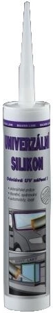 Univerzalni prozirni silikon 280 ml DEN BRAVEN Silver Line