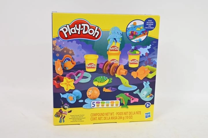 Play-Doh ocean modeling set with 5 cans and accessories