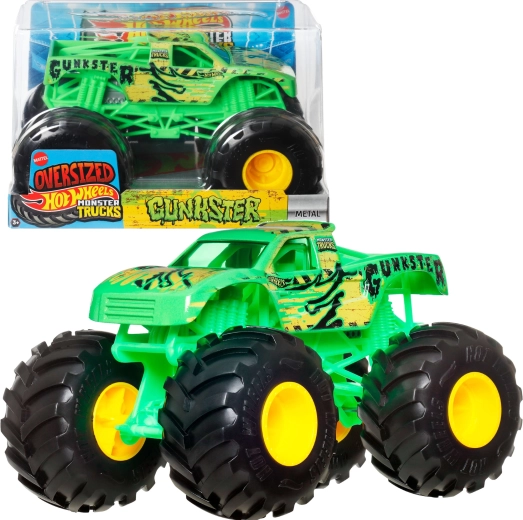 Hot Wheels Monster Trucks Gunkster 21 cm - 1 kom