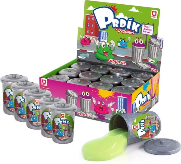 Prdeća masa u kanti – sluz s prdećim zvukovima