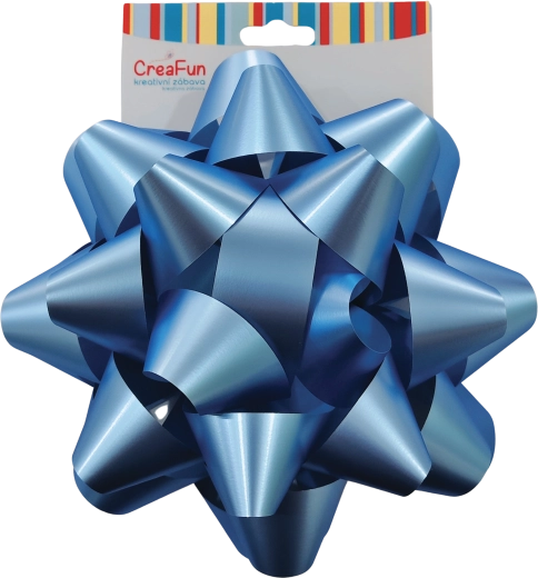 Mašna za darove plava 20 cm