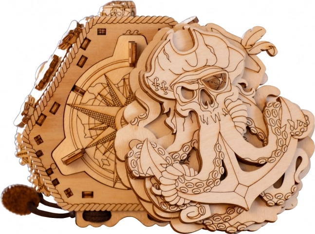 Drveni zagonetka Kompas Crnobradi