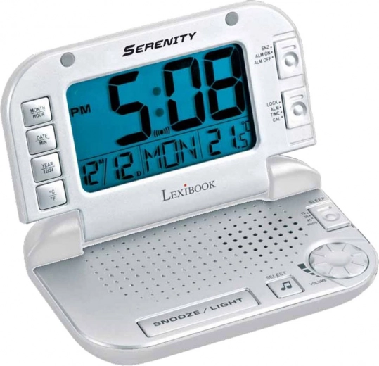 Putni budilica s opuštajućim melodijama i zvukovima