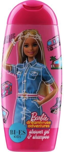 Barbie Dreamhouse gel za tuširanje i šampon 2-u-1 za djecu 250 ml