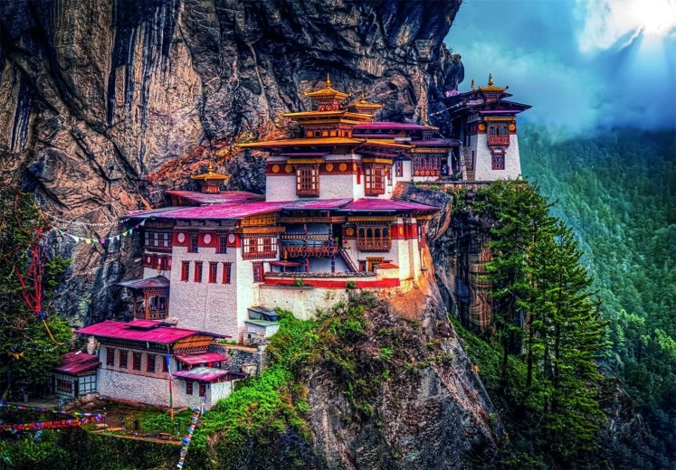 Clementoni puzzle Tigrje gnijezdo 500 dijelova