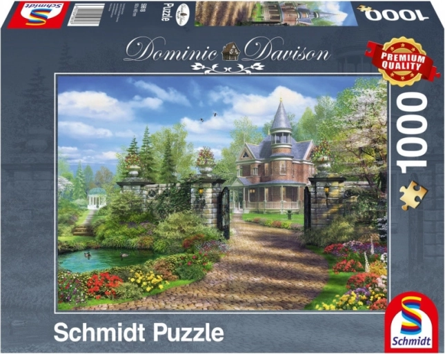 Puzzle Idilična seoska kuća 1000 dijelova SCHMIDT