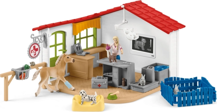 Schleich veterinarska ambulanta za kućne ljubimce