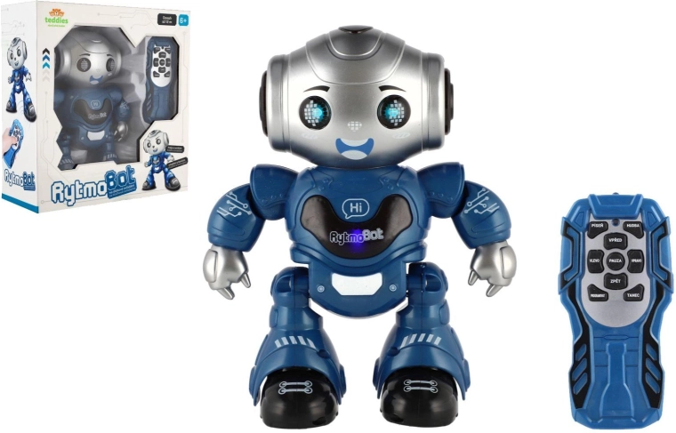 Robot RytmoBot na infracrveno upravljanje sa svjetlom i zvukom 20 cm