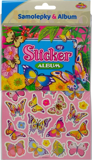 Album s naljepnicama Moje leptirasto album