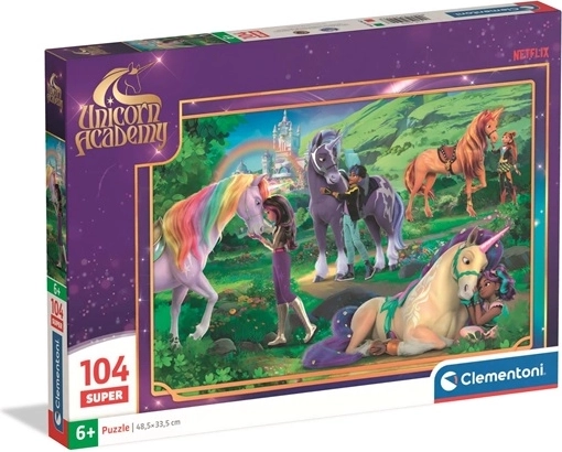 Clementoni puzzle 104 dijela Unicorn Academy