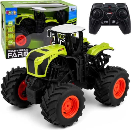 Zeleni terenski RC traktor na daljinsko upravljanje 1:16 sa svjetlima i zvukovima