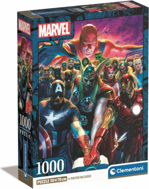 Puzzle 1000 dijelova Marvel Avengers