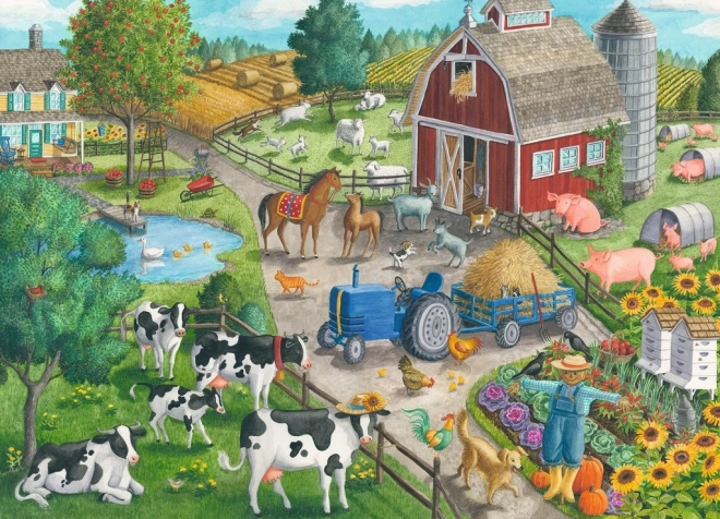 Puzzle Kod kuće na farmi 60 dijelova RAVENSBURGER
