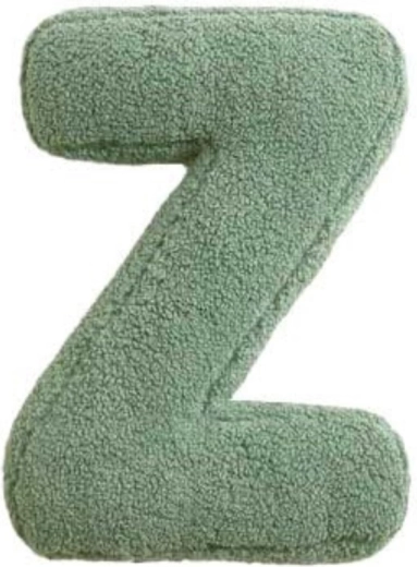 Mealini plush letter Z green - 1 piece