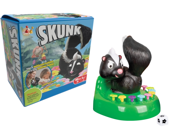 Studo Games Skunk – obiteljska igra s kockom i iznenađenjem