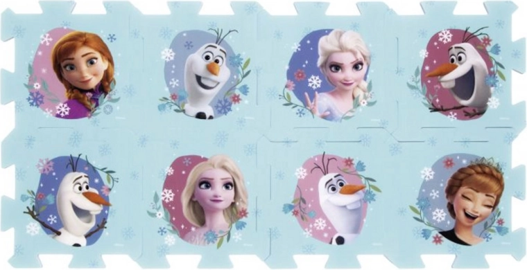 Pjenaste podne puzzle Frozen (Snježno kraljevstvo) 118,5 × 61,5 cm