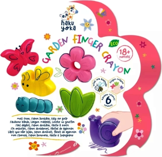Garden Finger Crayons