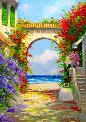 Puzzle Uz obalu 1000 dijelova