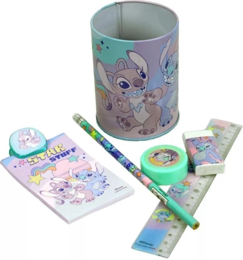 Disney Lilo and Stitch stationery set (7 pieces)