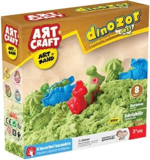 Art Craft kinetički pijesak dinosauri 500 g