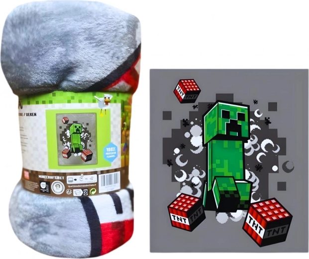 XXL flis deka Minecraft de lux