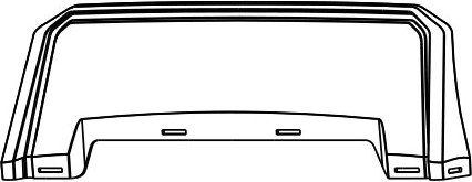 Windshield for Bufalo 12V electric ride-on vehicle