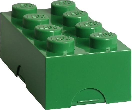 Lego kutija za užinu tamnozelena