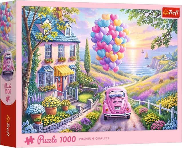 Puzzle od 1000 dijelova – Romantična vožnja – Trefl