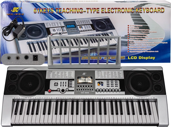 Elektronički keyboard MK-922 s LCD zaslonom i 61 tipkom