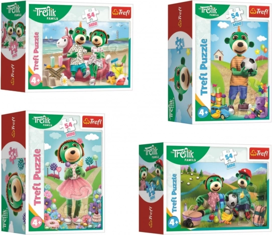 Puzzle Treflíci: sestrica 54 dijelova