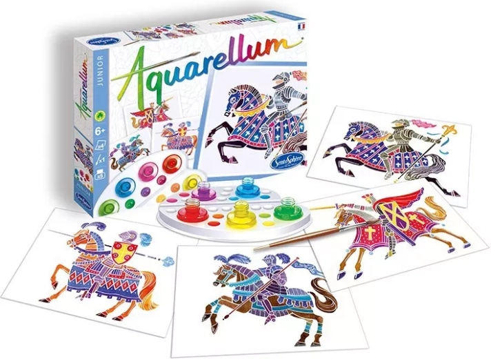 Sentosphere akvarel kreativni set junior vitezovi