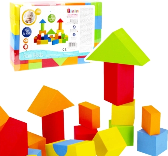 BamBam Foam Blocks for Toddlers