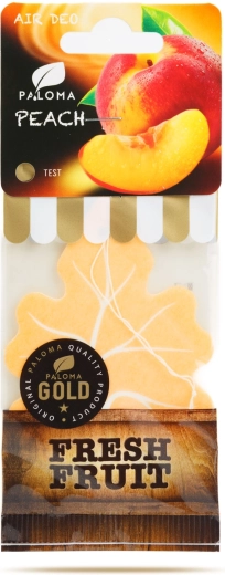 Car Air Freshener Paloma Gold Fresh Fruit Peach